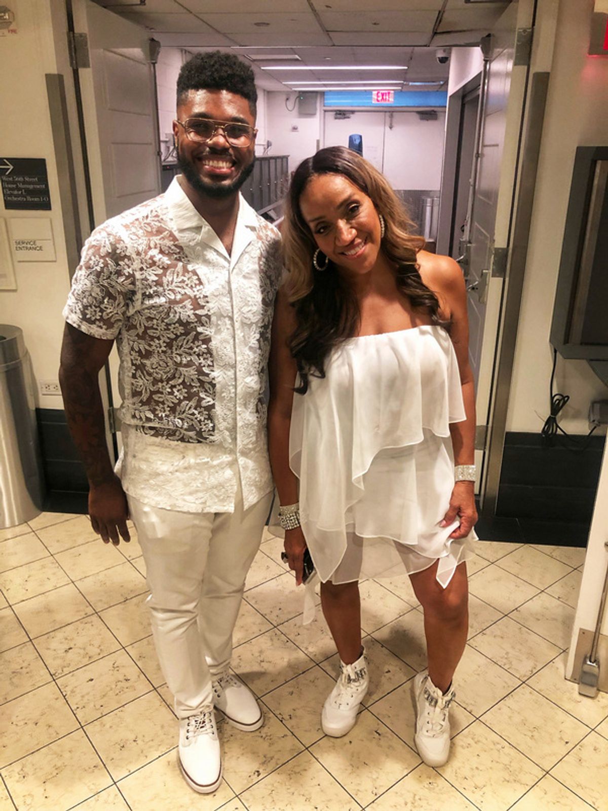 Edward W. Hardy and Kathy Sledge at 