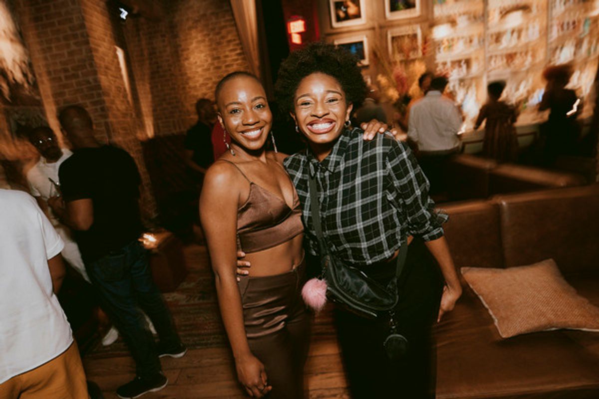 Michelle Mercedes, Chelsea Mitchell-Bonsu at 