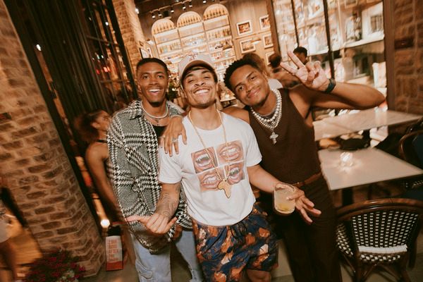 Jordan Markus, Jamaal Fields-Green, Roman Banks  Photo