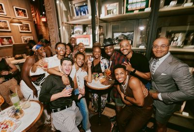 
Matteo Marretta, Tavon Olds-Sample, JoJo Carmichael, Michelle Mercedes, Brandon Lee  Photo