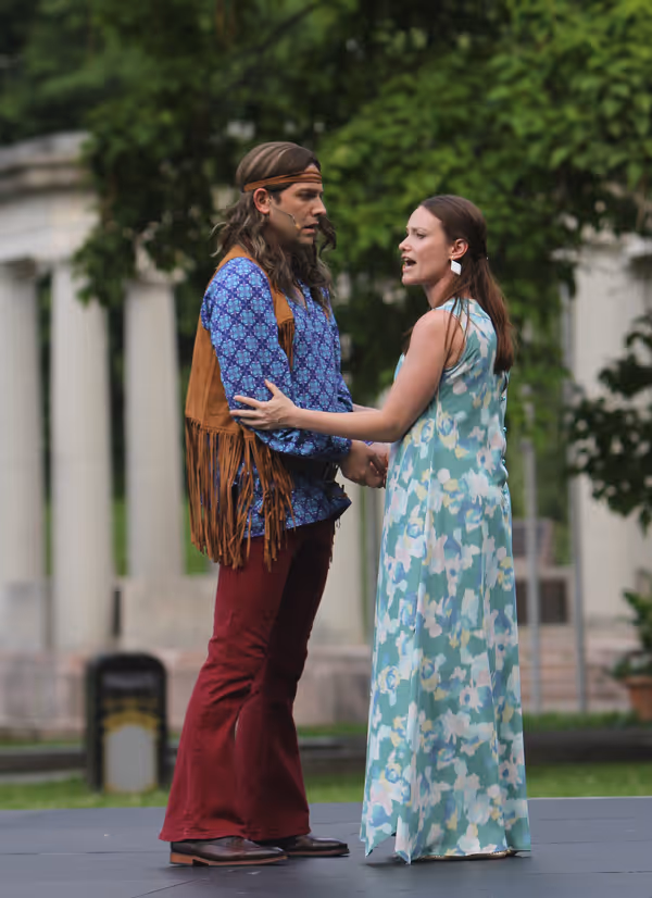 Michael Raver and Laura Menzie. Photo by Gary Wilson. Photo