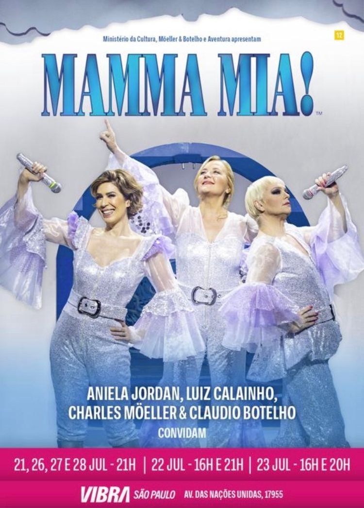 After Tremendous Success in Rio International Megahit MAMMA MIA! Opens in Sao Paulo  Image
