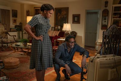Audra McDonald as Ella Baker and Colman Domingo as Bayard Rustin Photo