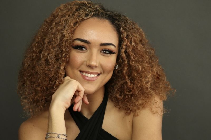 SPANISH ARTIST, ANNA ALIAU GUERRA, PORTRAYING 'HELGA' IN CABARET at the Virginia Theatre Festival  Image