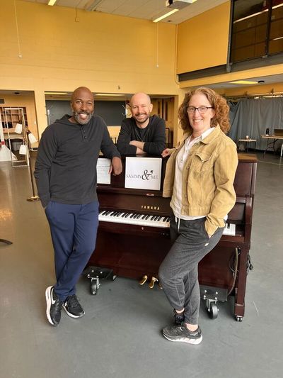 Eric Jordan Young, Jeff Theiss and Co-writer and Wendy Dann
 Photo