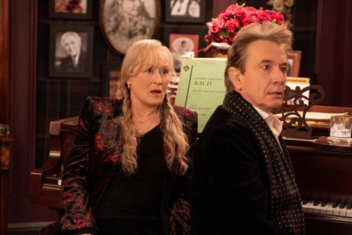 Meryl Streep and Martin Short at 