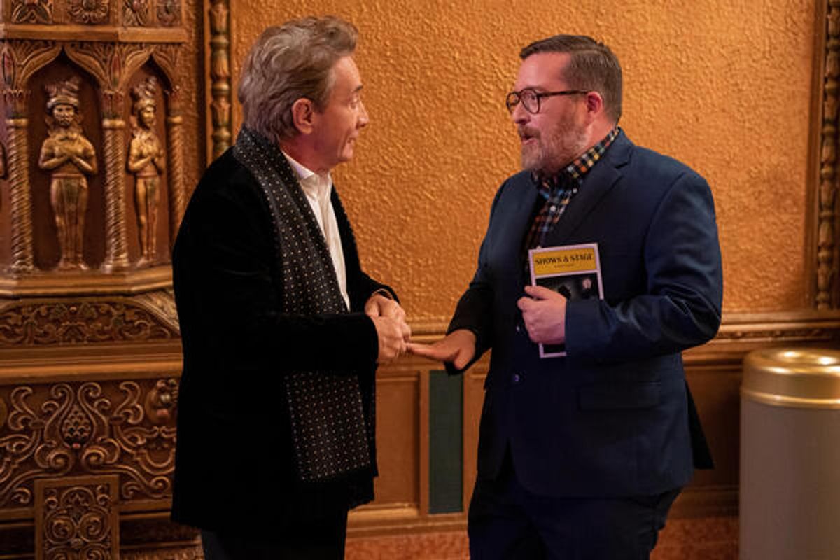 Martin Short and Michael Cyril Creighton at 