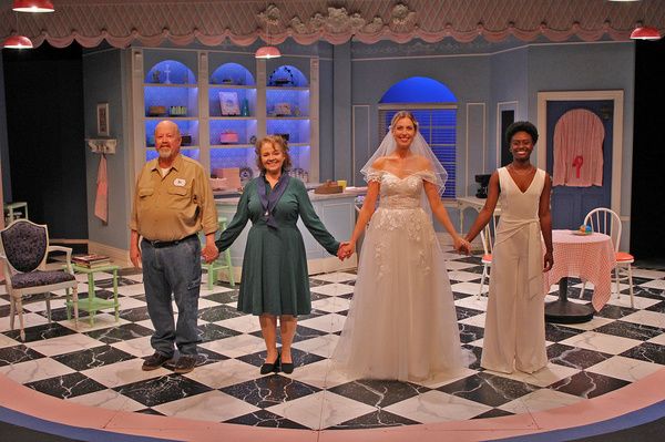 Dale J. Young, Barbara Bayes, Alice K. Johnson and Evan Simone Frazier  Photo