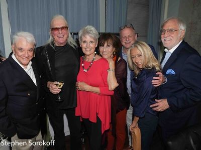 Rex Reed, Ron Abel, Lucie Arnaz, Michele Lee, Doug Denoff, Eda Sorokoff, Fred Rappopo Photo