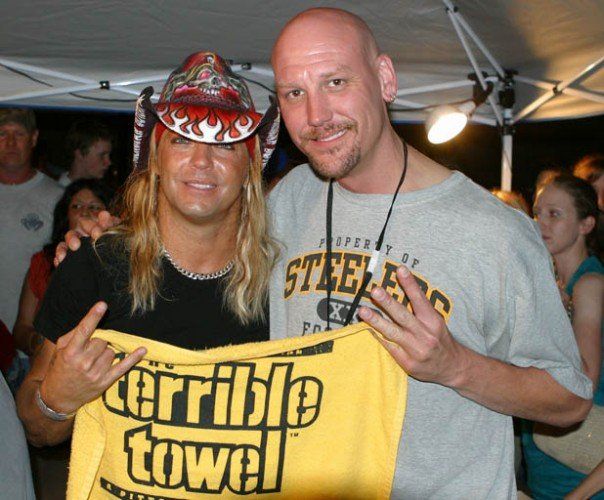 Bret Micheals with Jeff Allen