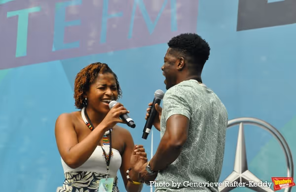 Pearl Khwezi and Brandon McCall Photo