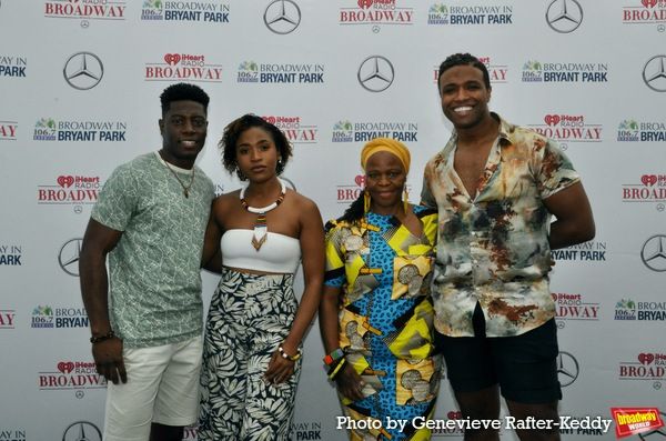 Brandon McCall, Pearl Khwezi, Tshidi Manye and L. Steven Taylor Photo