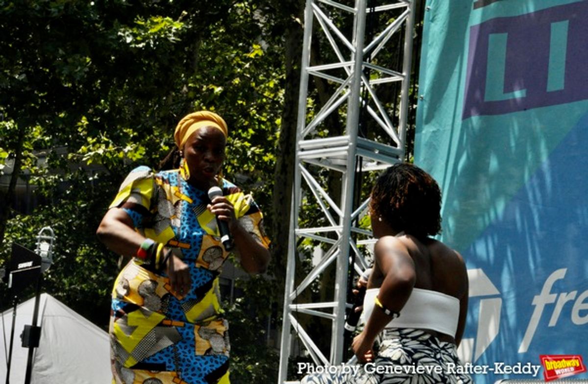 Rshidi Manye and Pearl Khwezi at 