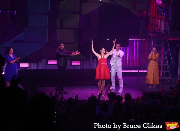 Melody Butiu, Jose Llana, Arielle Jacobs, Conrad Ricamora and Lea Salonga Photo