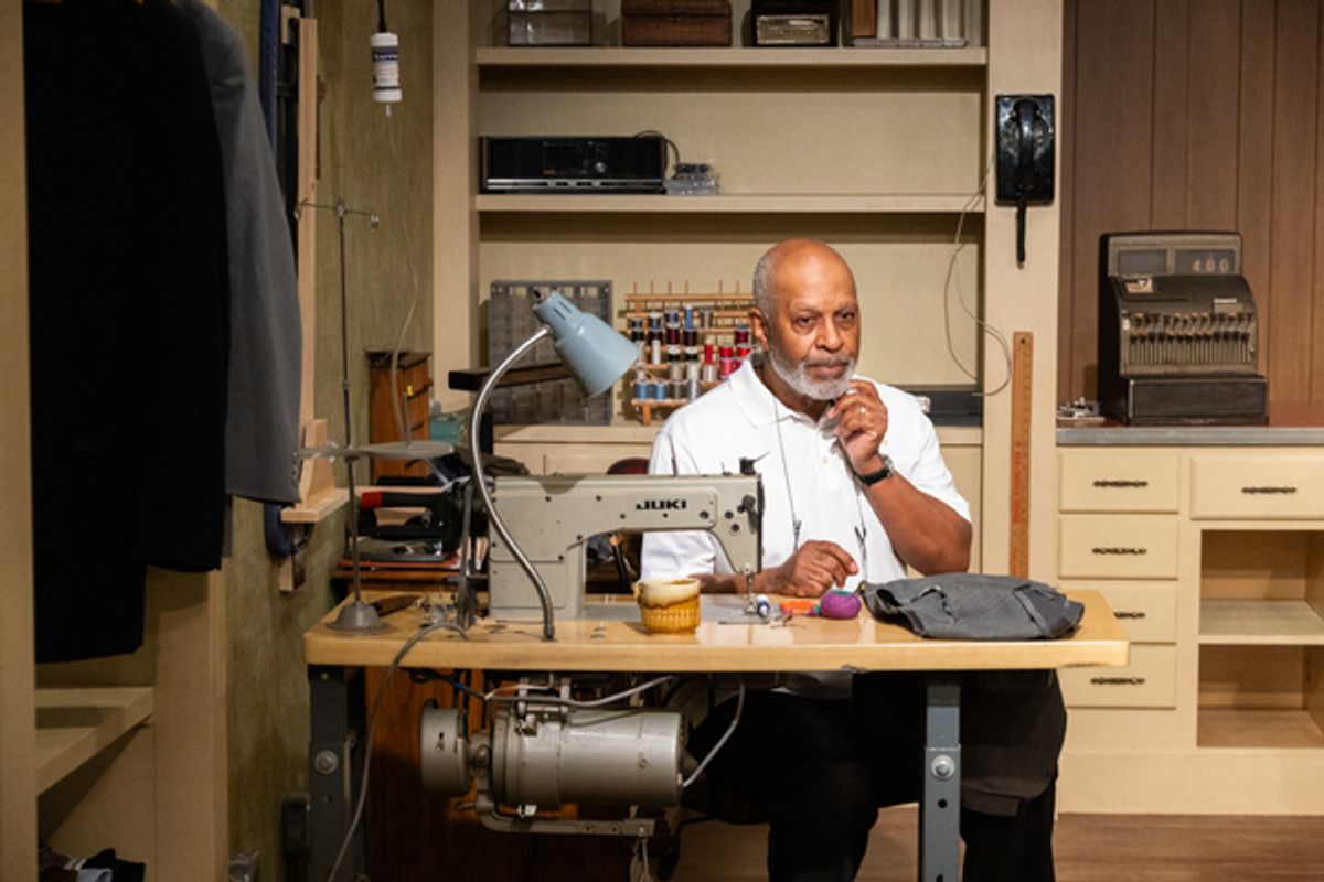 James Pickens Jr. at Photos: Richard Kind and James Pickens Jr. Star In A TAILOR NEAR ME At The New Jersey Repertory Company