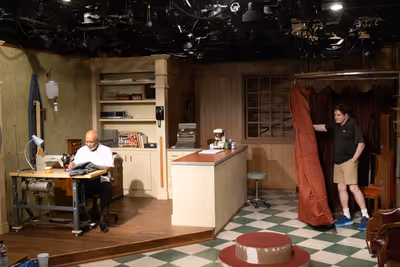 Richard Kind and James Pickens Jr.  Photo