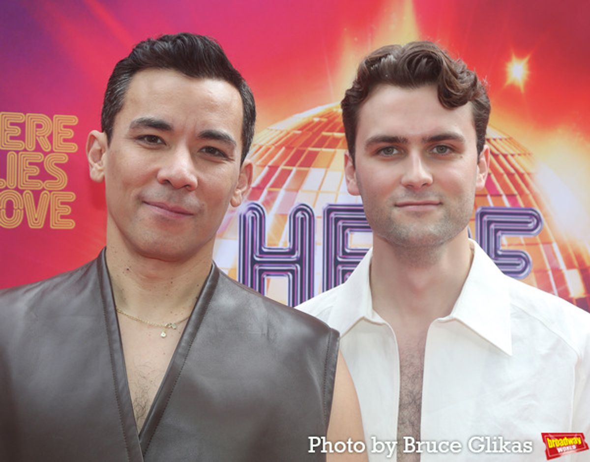 Conrad Ricamora and Peter Wesley Ricamora Jensen at 