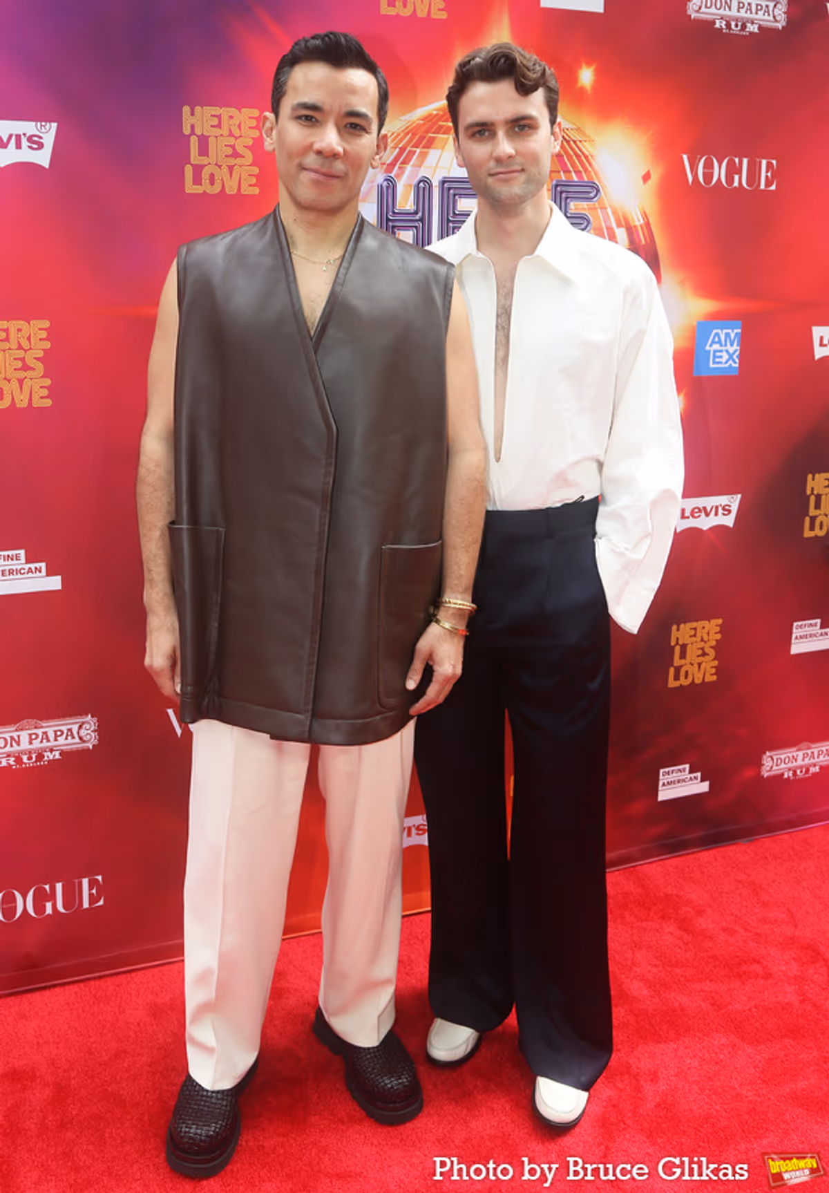 Conrad Ricamora and Peter Wesley Ricamora Jensen at 