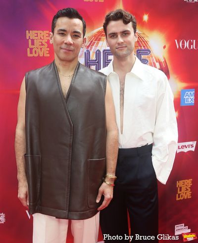 Conrad Ricamora and Peter Wesley Ricamora Jensen Photo