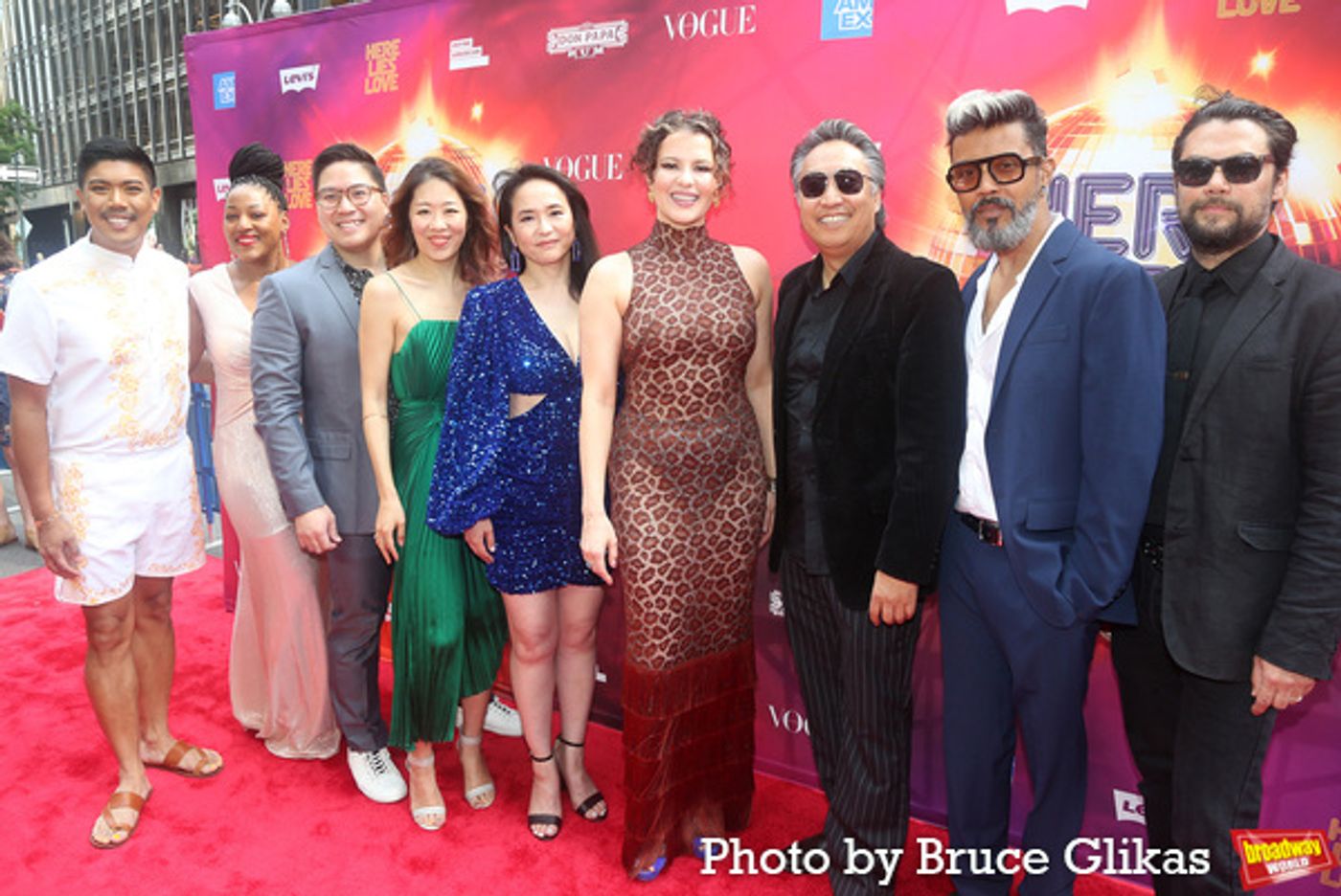 Photos: HERE LIES LOVE Cast and Creative Team Walk the Red Carpet on Opening Night  Image