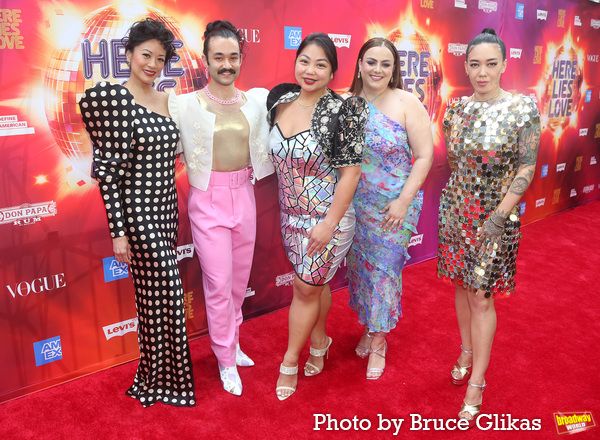 Photos: HERE LIES LOVE Cast and Creative Team Walk the Red Carpet on Opening Night — photo 96 of 104