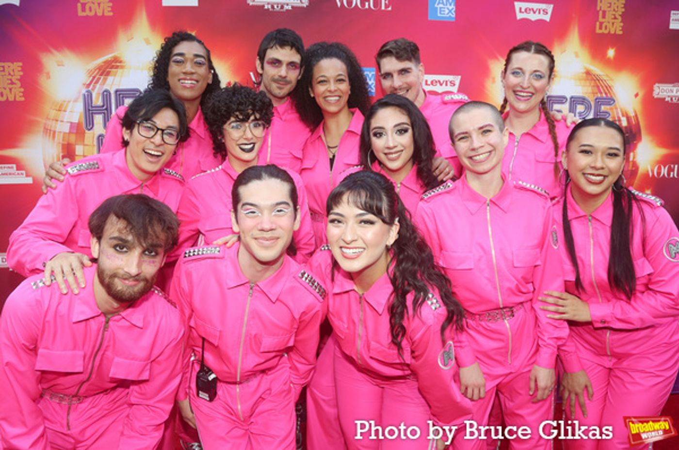 Photos: HERE LIES LOVE Cast and Creative Team Walk the Red Carpet on Opening Night  Image