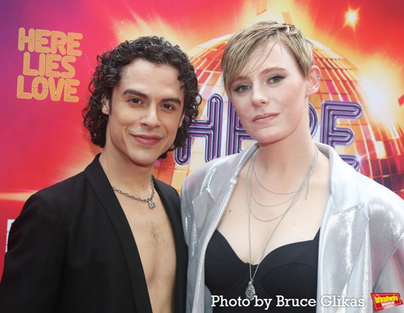 Photos: HERE LIES LOVE Cast and Creative Team Walk the Red Carpet on Opening Night  Image