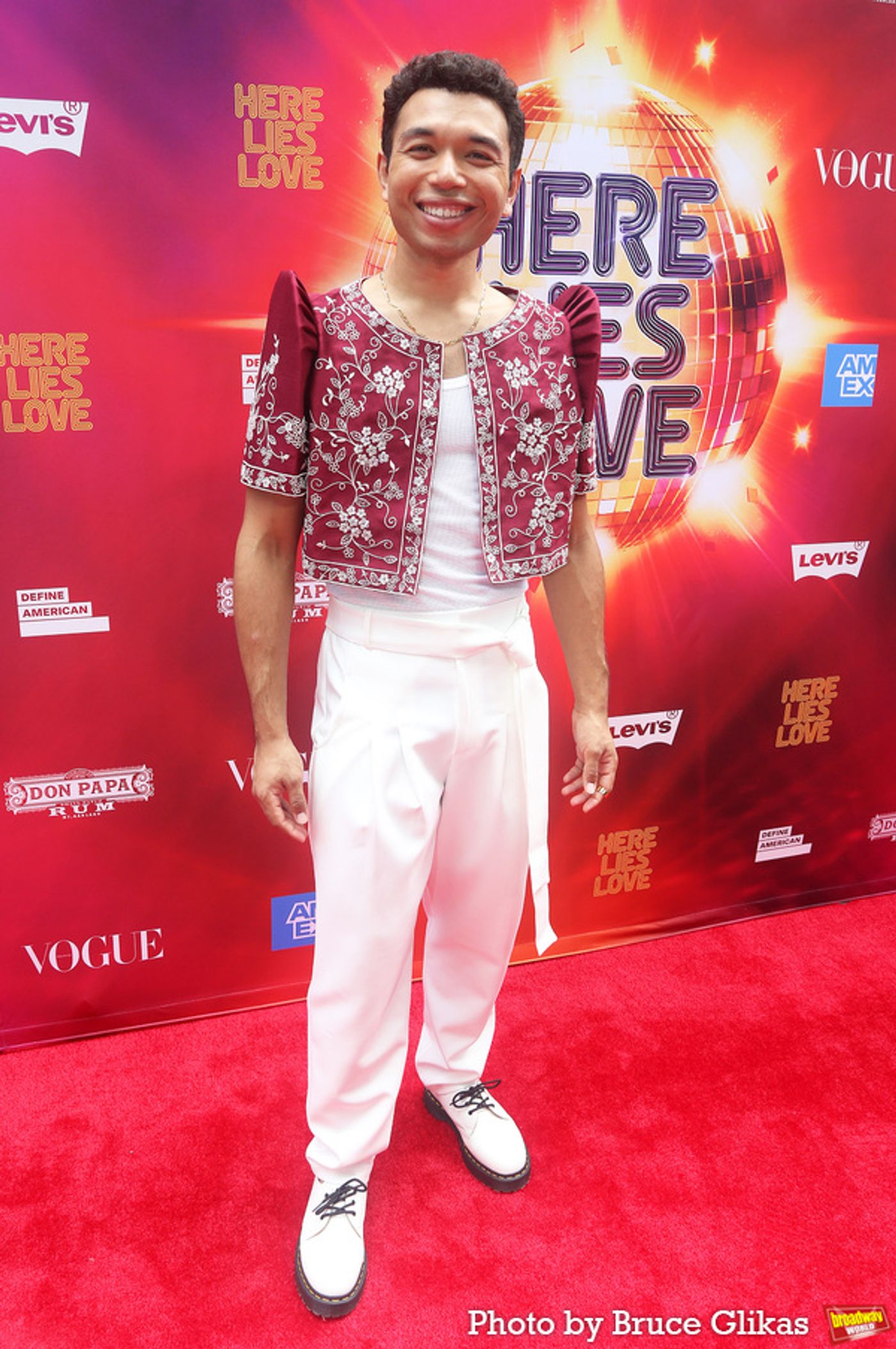 Photos: HERE LIES LOVE Cast and Creative Team Walk the Red Carpet on Opening Night  Image