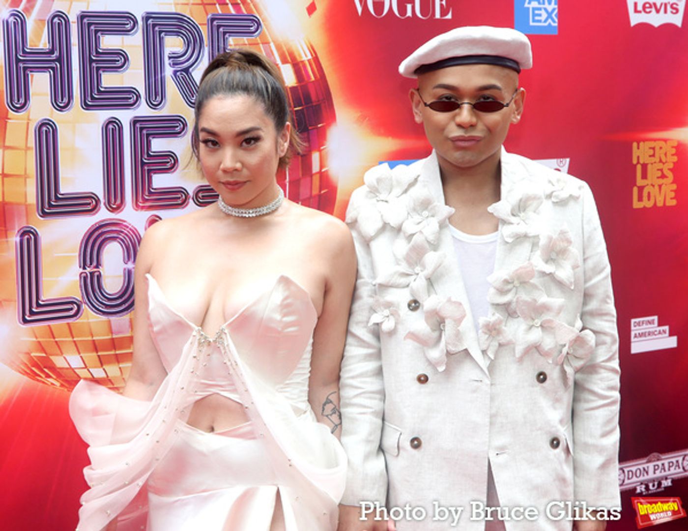 Photos: HERE LIES LOVE Cast and Creative Team Walk the Red Carpet on Opening Night  Image
