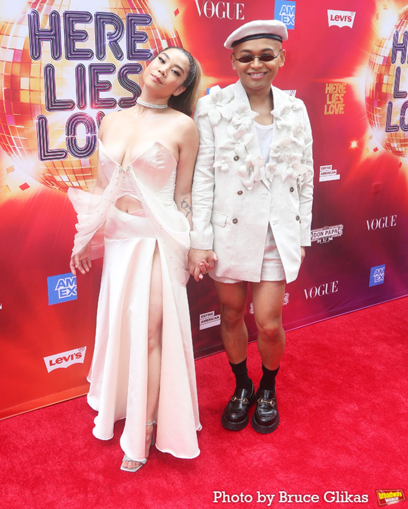 Photos: HERE LIES LOVE Cast and Creative Team Walk the Red Carpet on Opening Night  Image