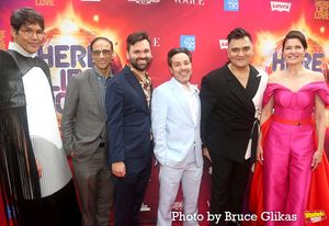 Clint Ramos, Hal Luftig, Kevin Connor, Patrick Catullo, Jose Antonio Vargas, and Dian Photo