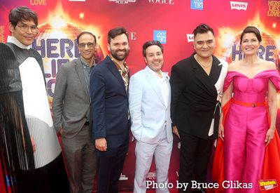 Clint Ramos, Hal Luftig, Kevin Connor, Patrick Catullo, Jose Antonio Vargas, and Dian Photo