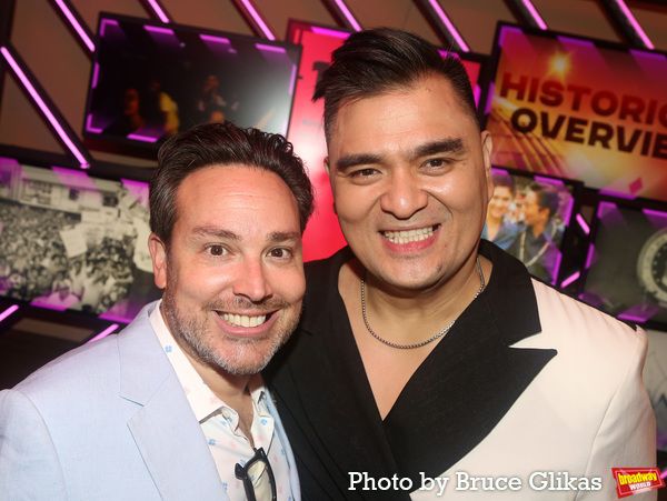 Patrick Catullo and Jose Antonio Vargas Photo