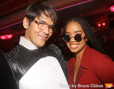Clint Ramos and and H.E.R. aka Gabriella Wilson Photo