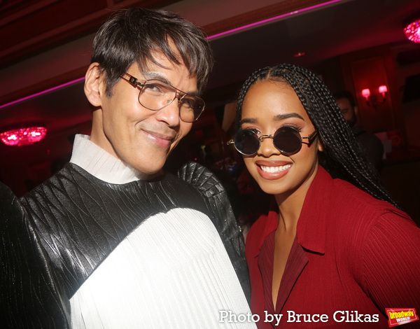 Clint Ramos and and H.E.R. aka Gabriella Wilson Photo