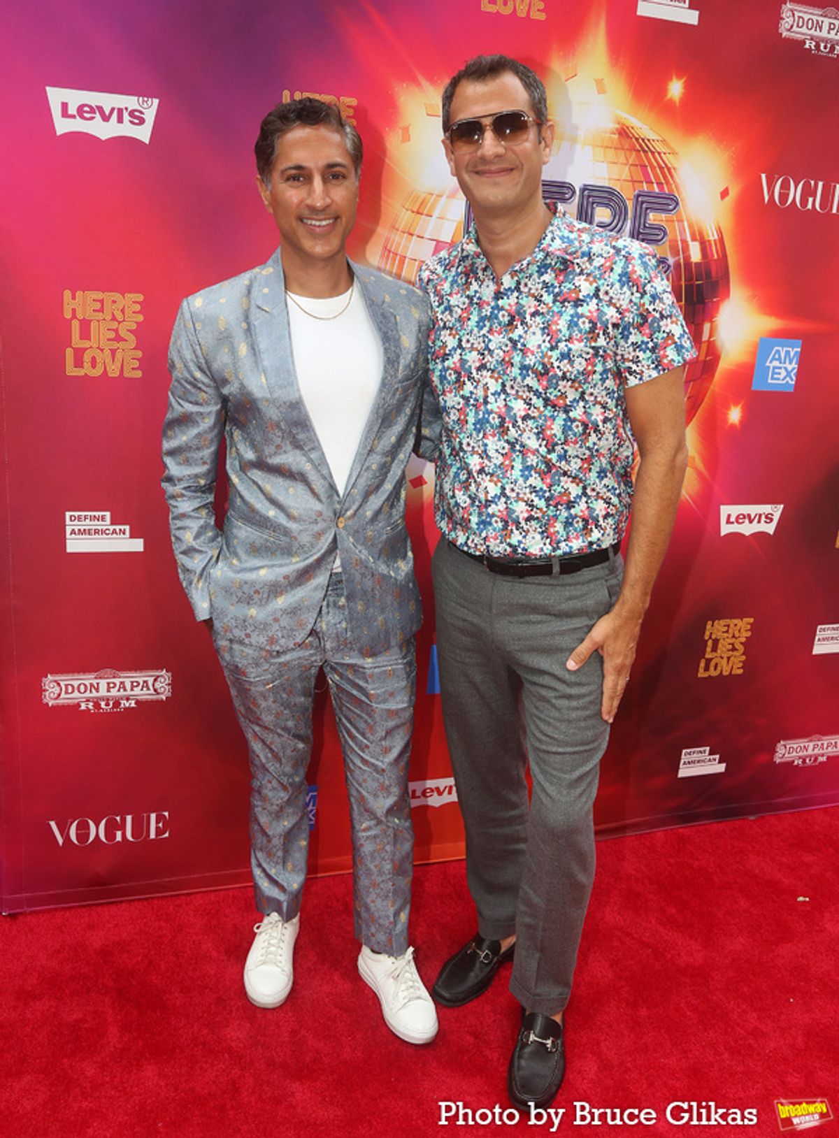 Maulik Pancholy and Ryan Corvaia at 