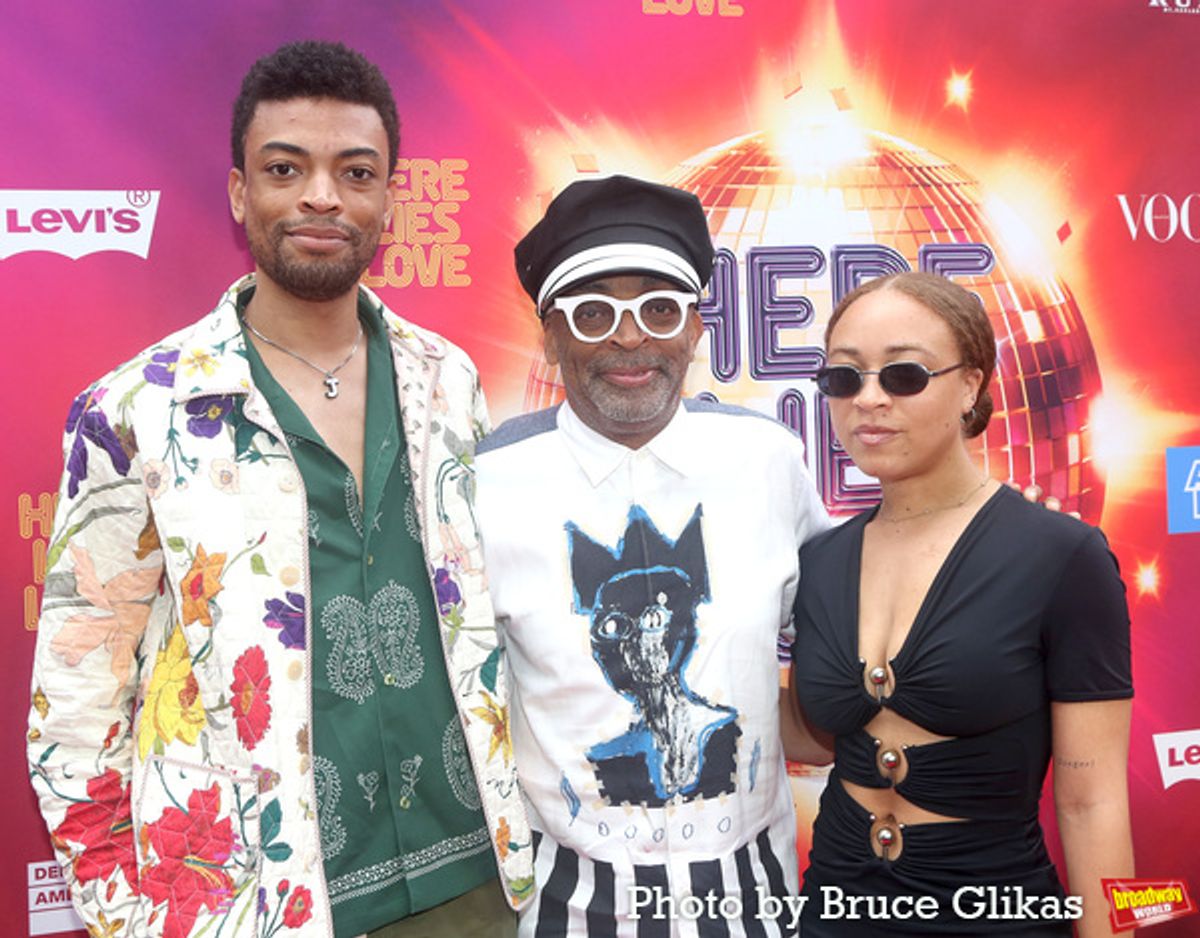 Jackson Lee, Spike Lee and Satchel Lee at 