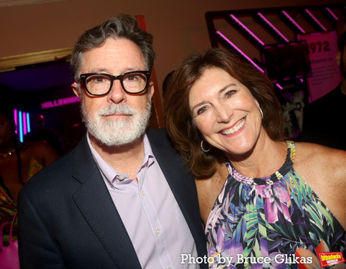 Stephen Colbert and Evelyn McGee-Colbert  at 