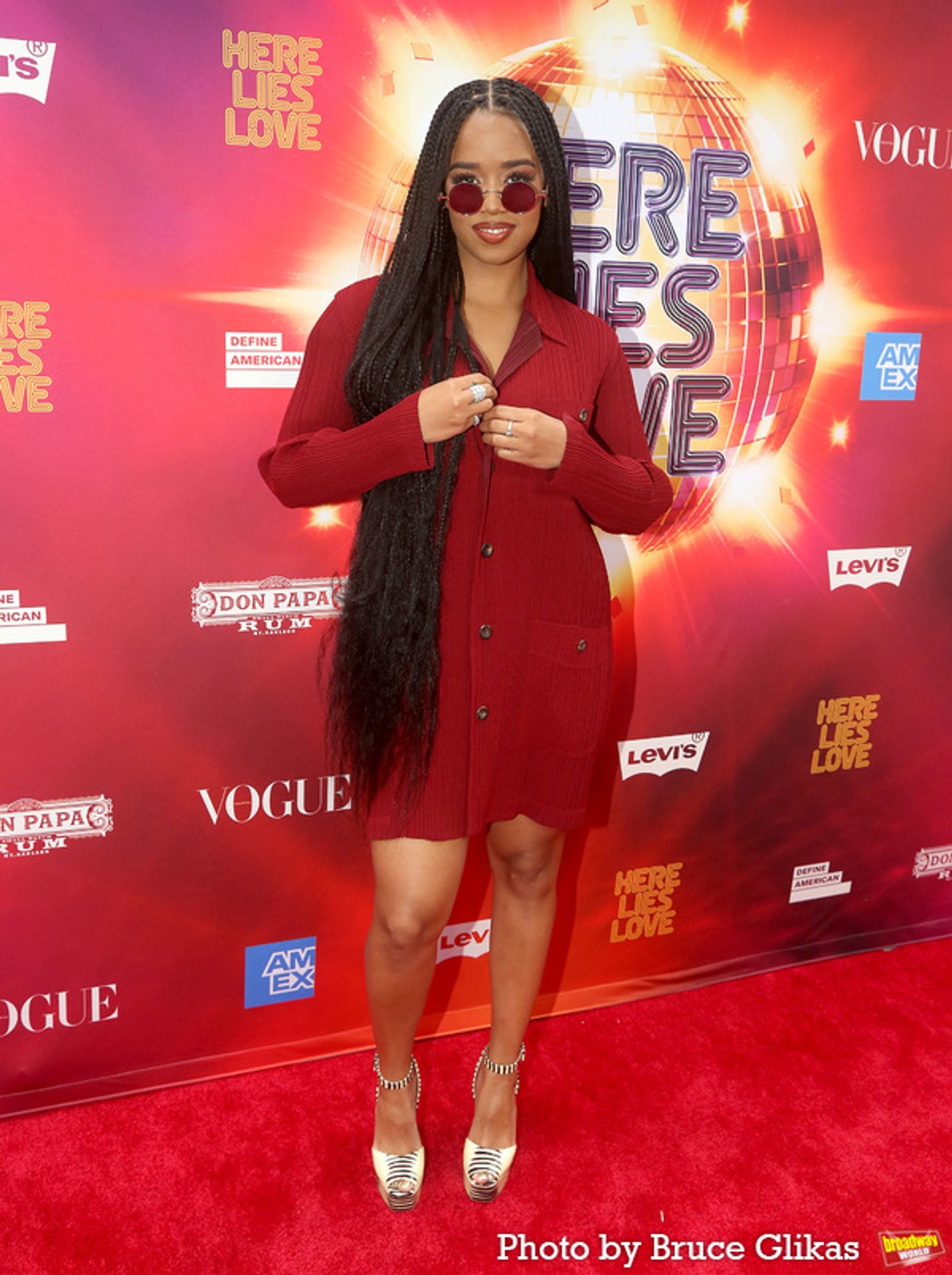 Photos: Stars Walk the Red Carpet on HERE LIES LOVE Opening Night  Image