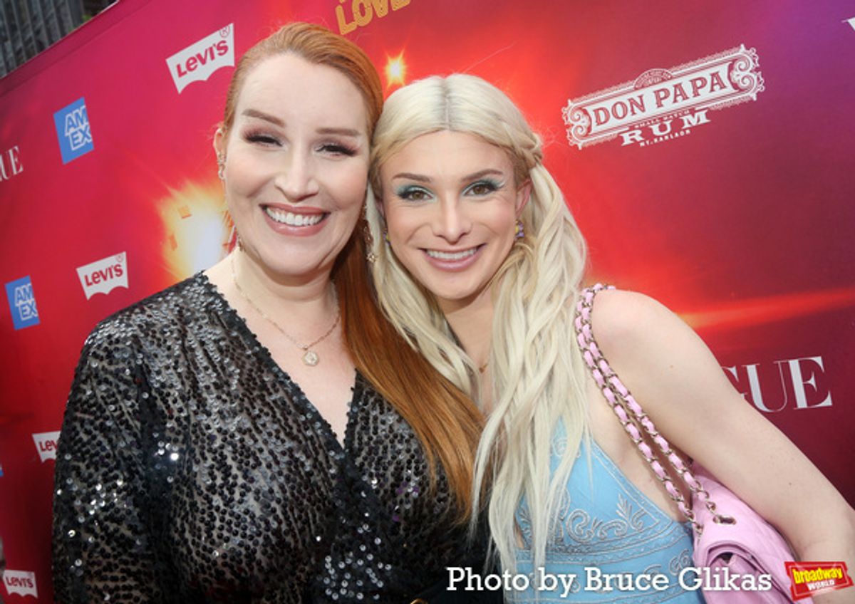 Our Lady J and Dylan Mulvaney at 