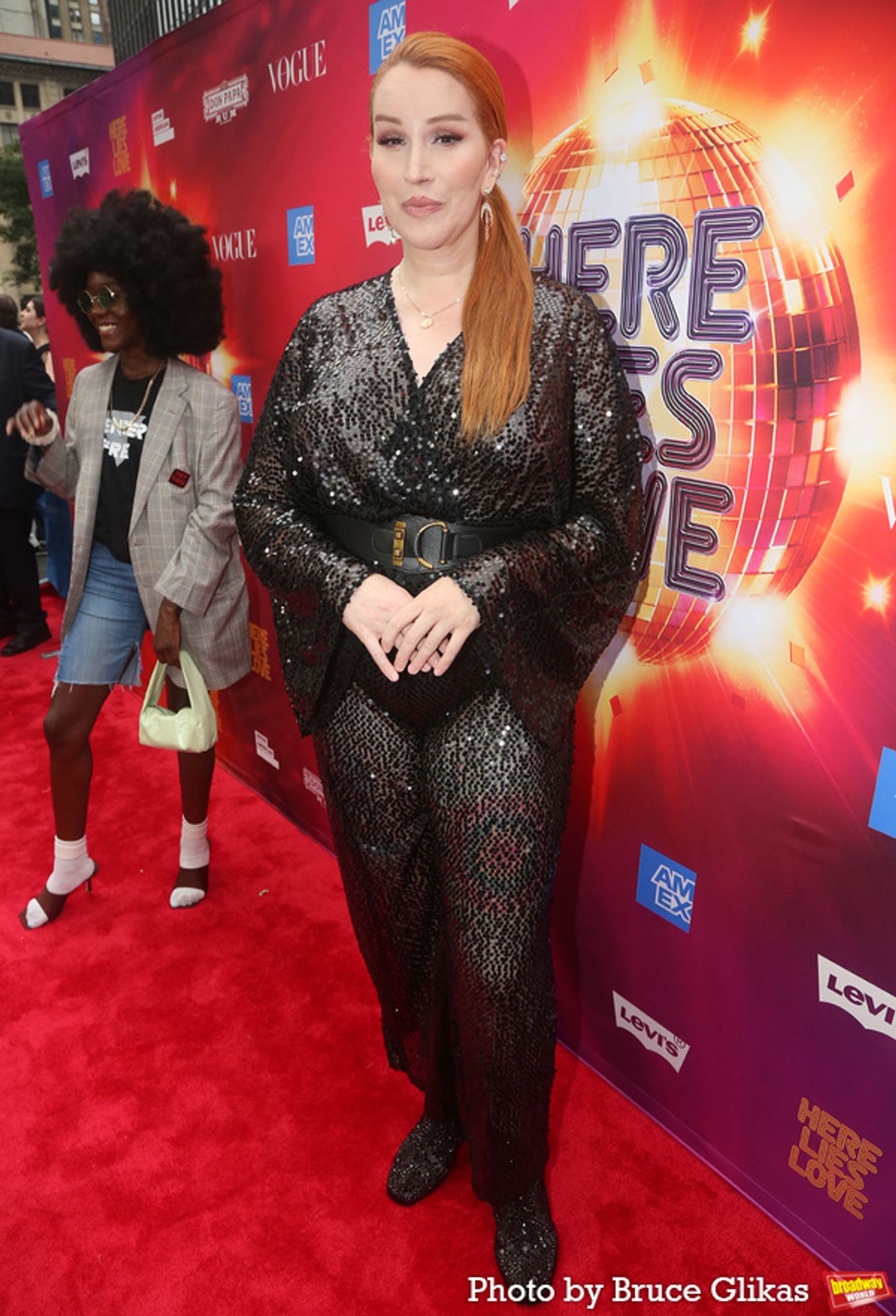 Photos: Stars Walk the Red Carpet on HERE LIES LOVE Opening Night  Image