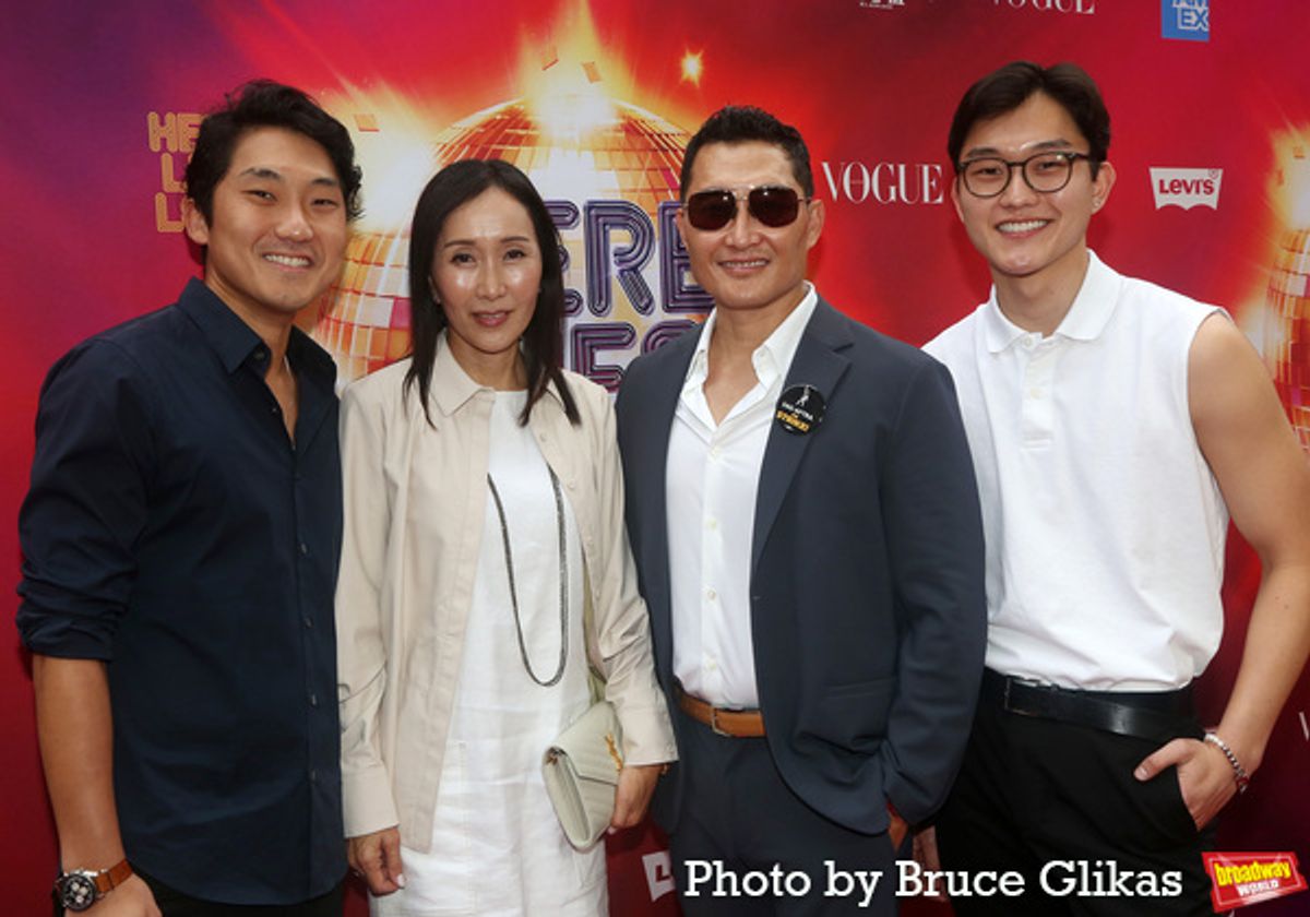 Daniel Dae Kim and Family at 