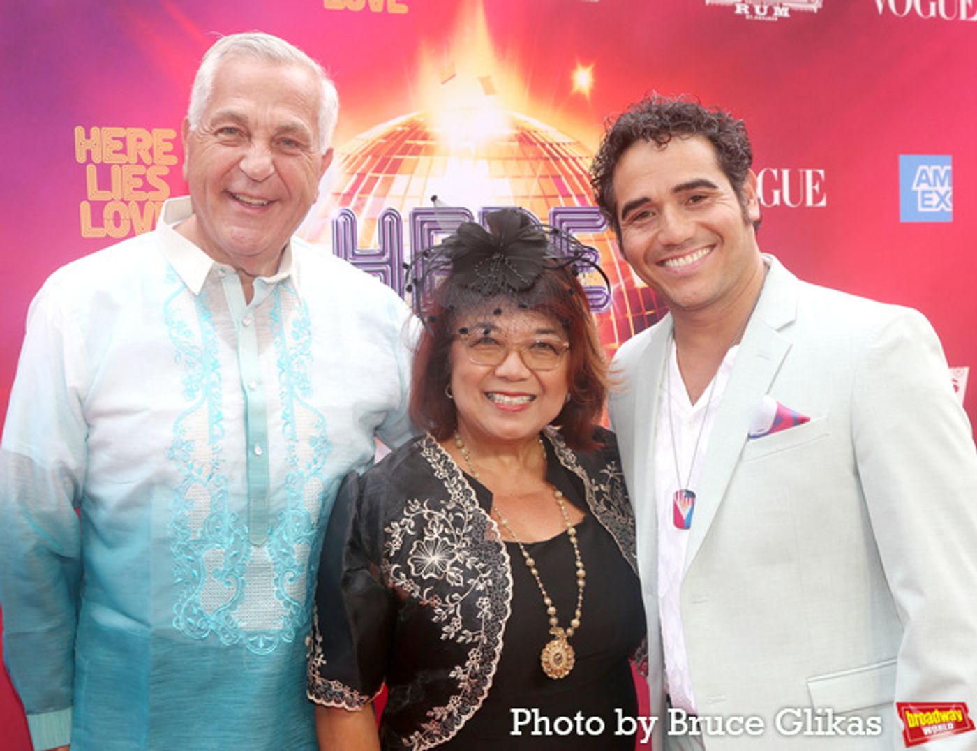 Photos: Stars Walk the Red Carpet on HERE LIES LOVE Opening Night  Image