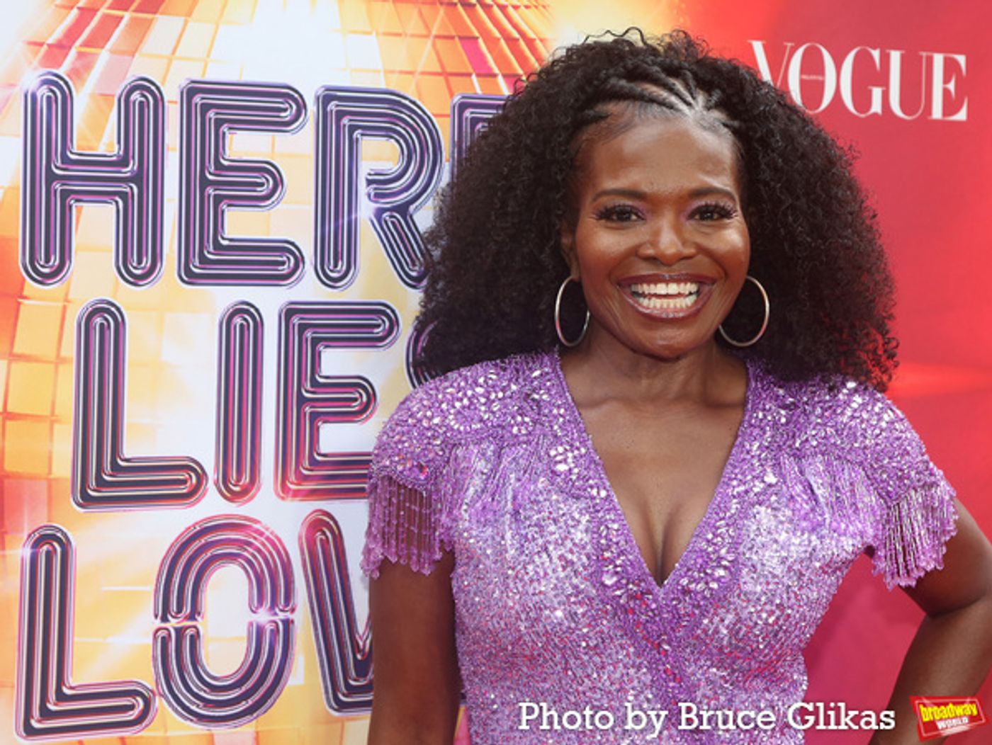 Photos: Stars Walk the Red Carpet on HERE LIES LOVE Opening Night  Image