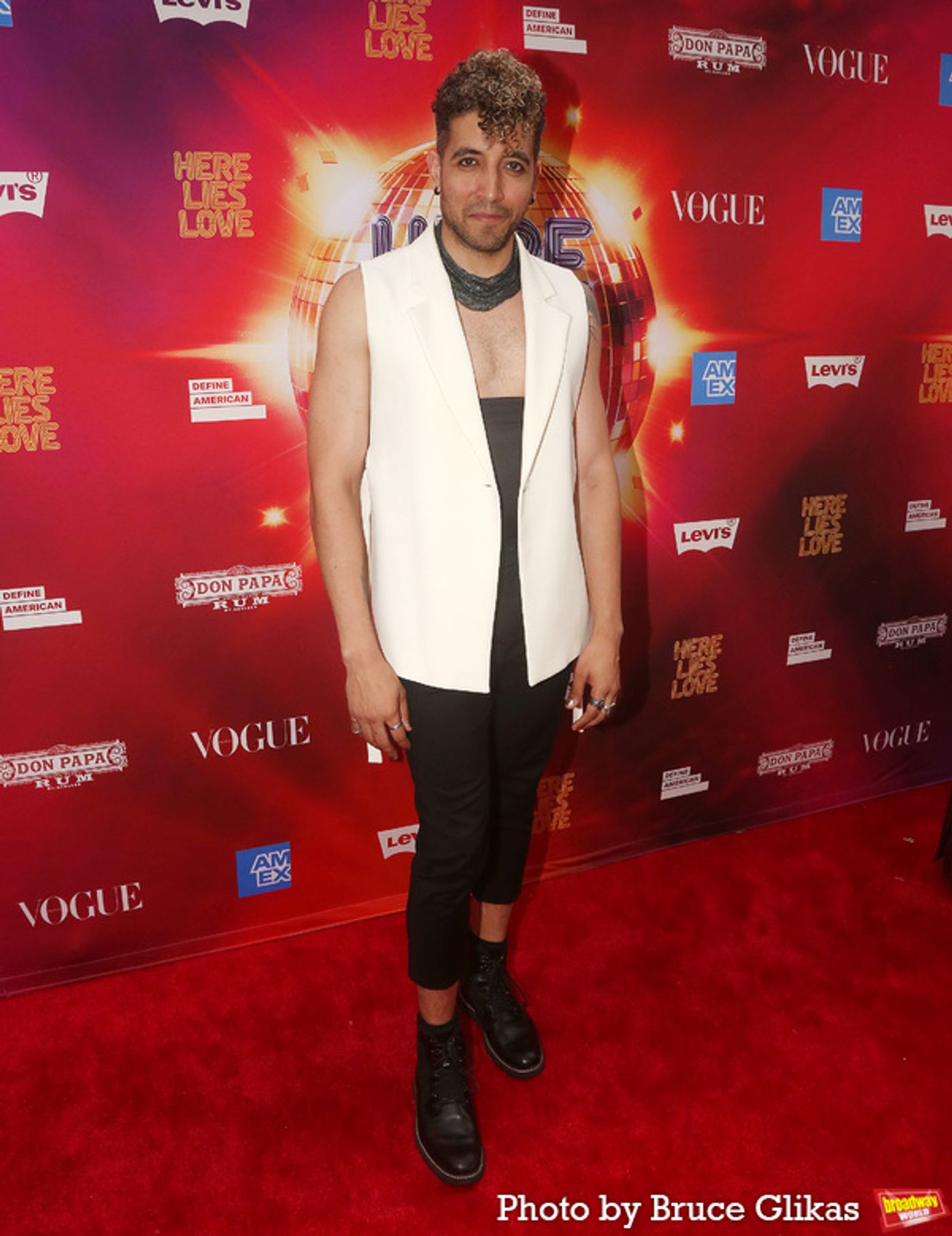 Photos: Stars Walk the Red Carpet on HERE LIES LOVE Opening Night  Image
