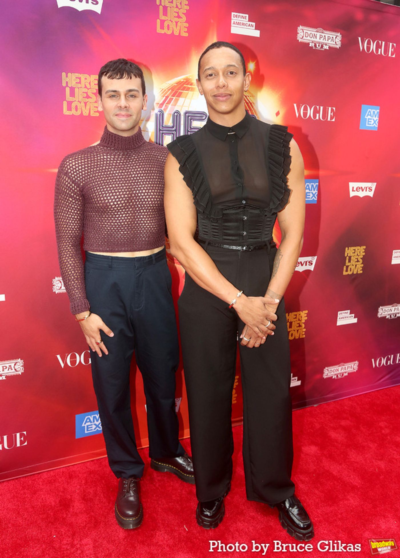 Photos: Stars Walk the Red Carpet on HERE LIES LOVE Opening Night  Image