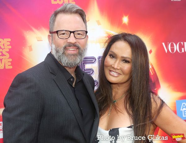 Paul Debevec and Tia Carrere Photo