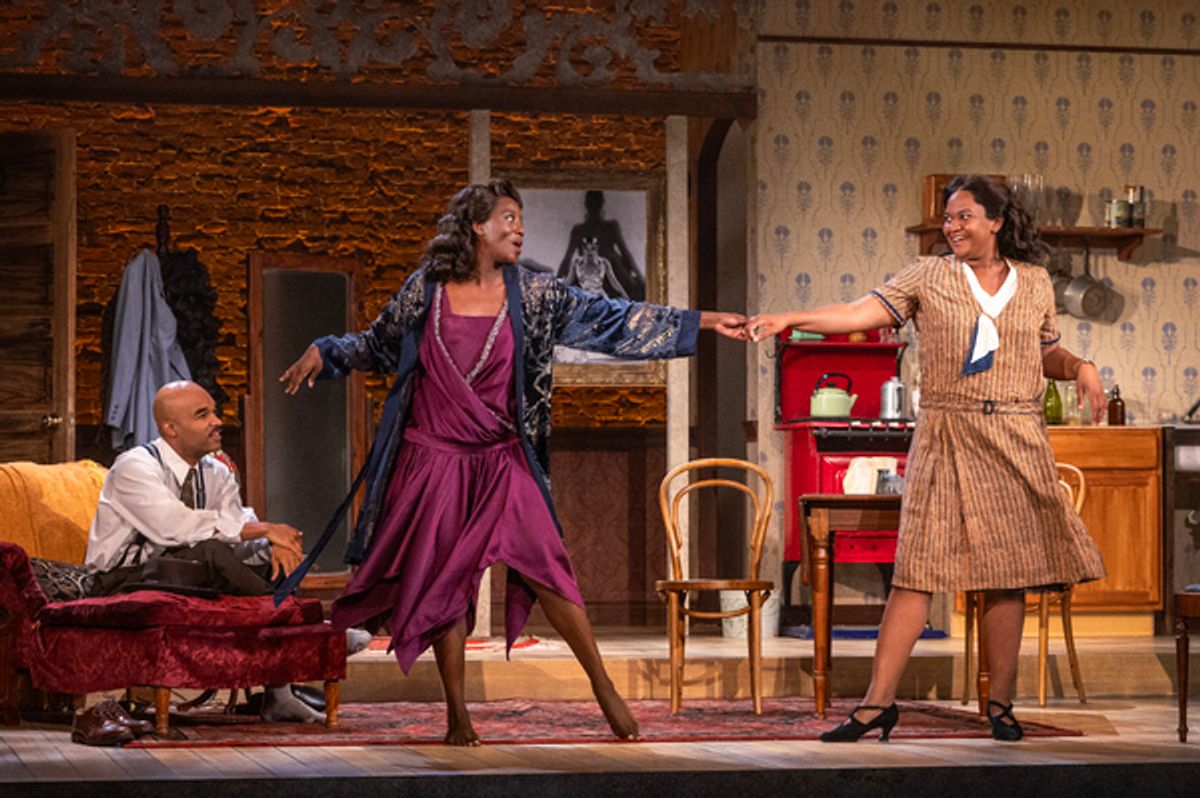 Ryan George, Tsilala Brock and Jasminn Johnson at 