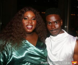 Alex Newell and Bradley Gibson Photo