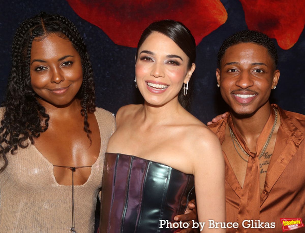 Adrienne Warren, Arielle Jacobs and Myles Frost at 